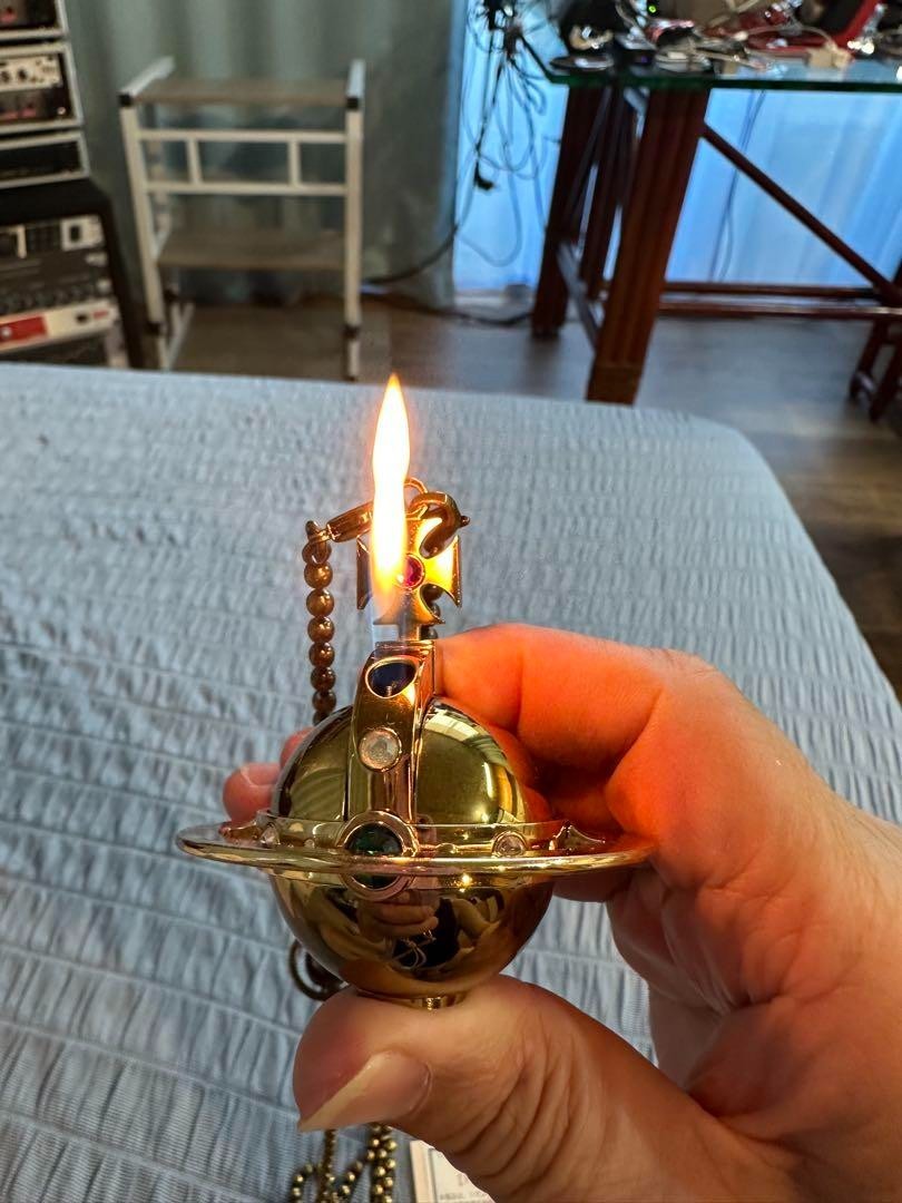 Working Vivienne Westwood Orb Lighter gold with box | eBay