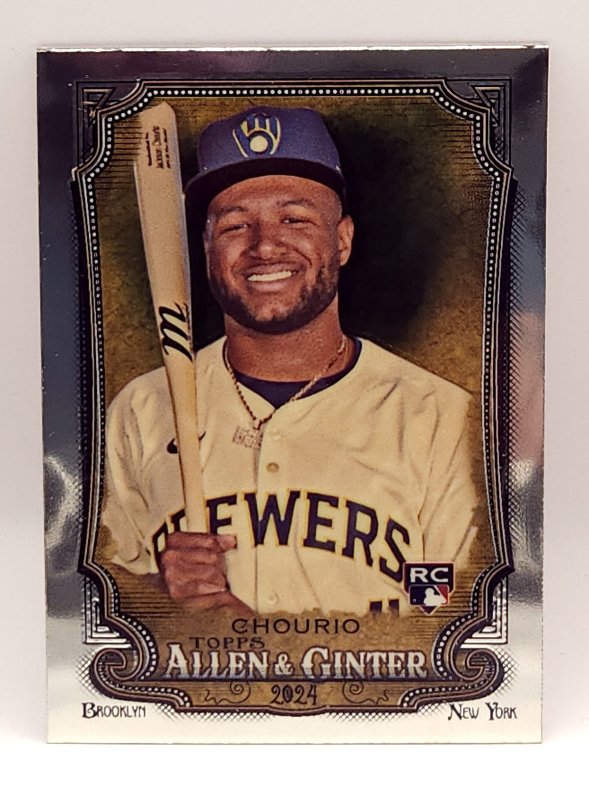2024 Topps Allen & Ginter - Chrome Jackson Chourio #276 (RC) Milwaukee Brewers