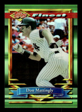Don Mattingly Yankees 1994 Topps Finest Finest Moment #392