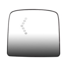 Left Heated LED Turn Signal Lower Mirror Lens For Volvo VNL 670 Truck