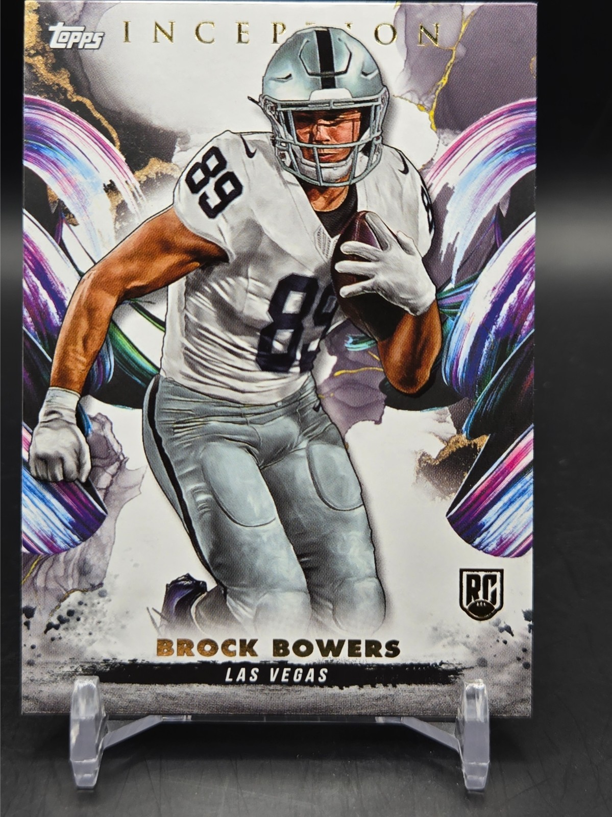 2024 Topps Inception Brock Bowers #166 - Raiders, SP