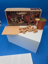 Vintage Scrabble Sentence Cube Game 1971 Selc...