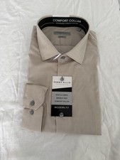 Perry Ellis portfolio men's Modern Fit size 17 17 1/2, sleeve 34/35 sleeve