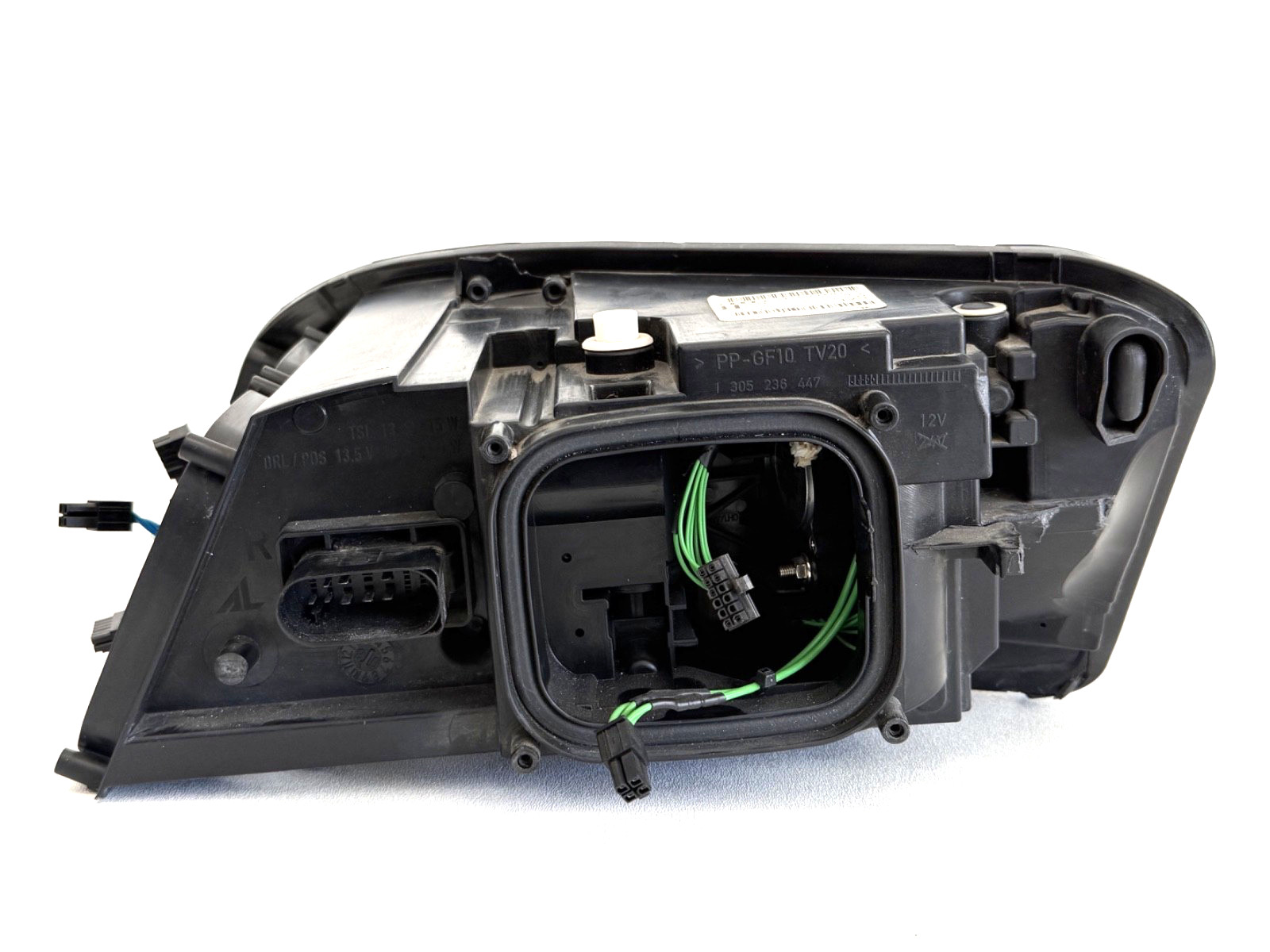 2008-2012 Audi R8 Passenger Right Side LED Headlight Assembly *DAMAGED*