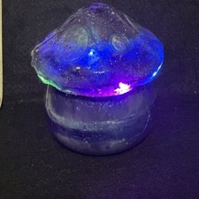 Mushroom Jar Jewelry Trinket Jar Light Up Mus...
