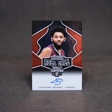 2016-17 DeAndre' Bembry - Totally Certified Rookie Roll Call Autograph