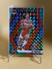2024 Panini Mosaic City Edition Ja Morant Basketball Card Purple Red Green