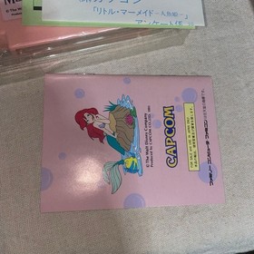 The Little Mermaid Famicom New and unused item! Box is faded and damaged