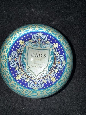 Bella Boutique Dad s Love Knows No Bounds Glass Paperweight Giftcraft 2008