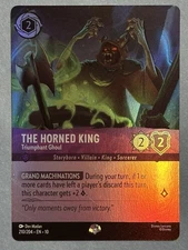 The Horned King - Triumphant Ghoul (Epic) 210/204 Whispers in the Well Holo