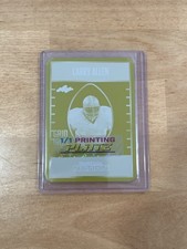 Larry Allen 2025 Leaf Football Nation 1/1 Printing Plate