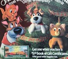 1988 McDonald's Walt Disney Oliver Ornaments Translite sign 21.75" Advertising — photo 4