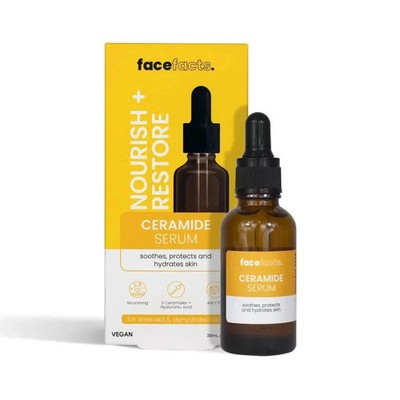 Face Facts Barrier Repair Ceramide Serum 30ml Pro-Vitamin B5 Hyaluronsäure
