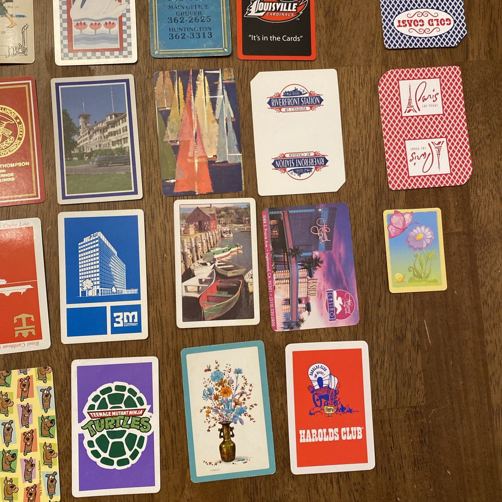 Single Swap Playing Cards 150 Cards Vintage to Modern Collectible Cards Lot A