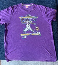 Homage NFL Blitz Randy Moss Vikings T-Shirt Size XL, Purple