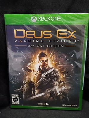 Deus Ex: Mankind Divided (Day One Edition) XBOX ONE - New (Sealed)