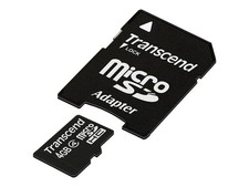 Transcend 4GB microSDHC 4GB MicroSDHC Class 4 4MB/s Black TS4GUSDHC4