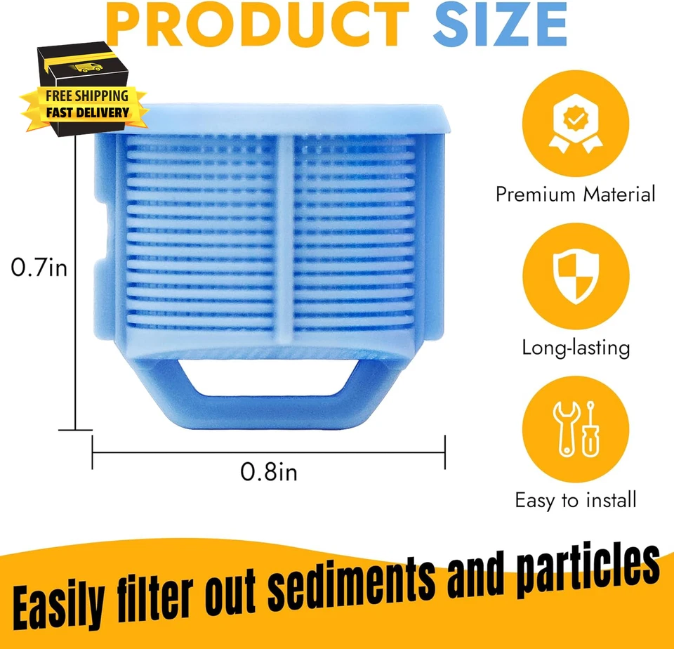 UPGRADE AGM73269501 Washer Water Inlet Valve Filter Screen(2 Pcs) Fit for L-G Ke - Image 2 of 4