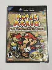 Paper Mario The Thousand Year Door Nintendo GameCube CIB