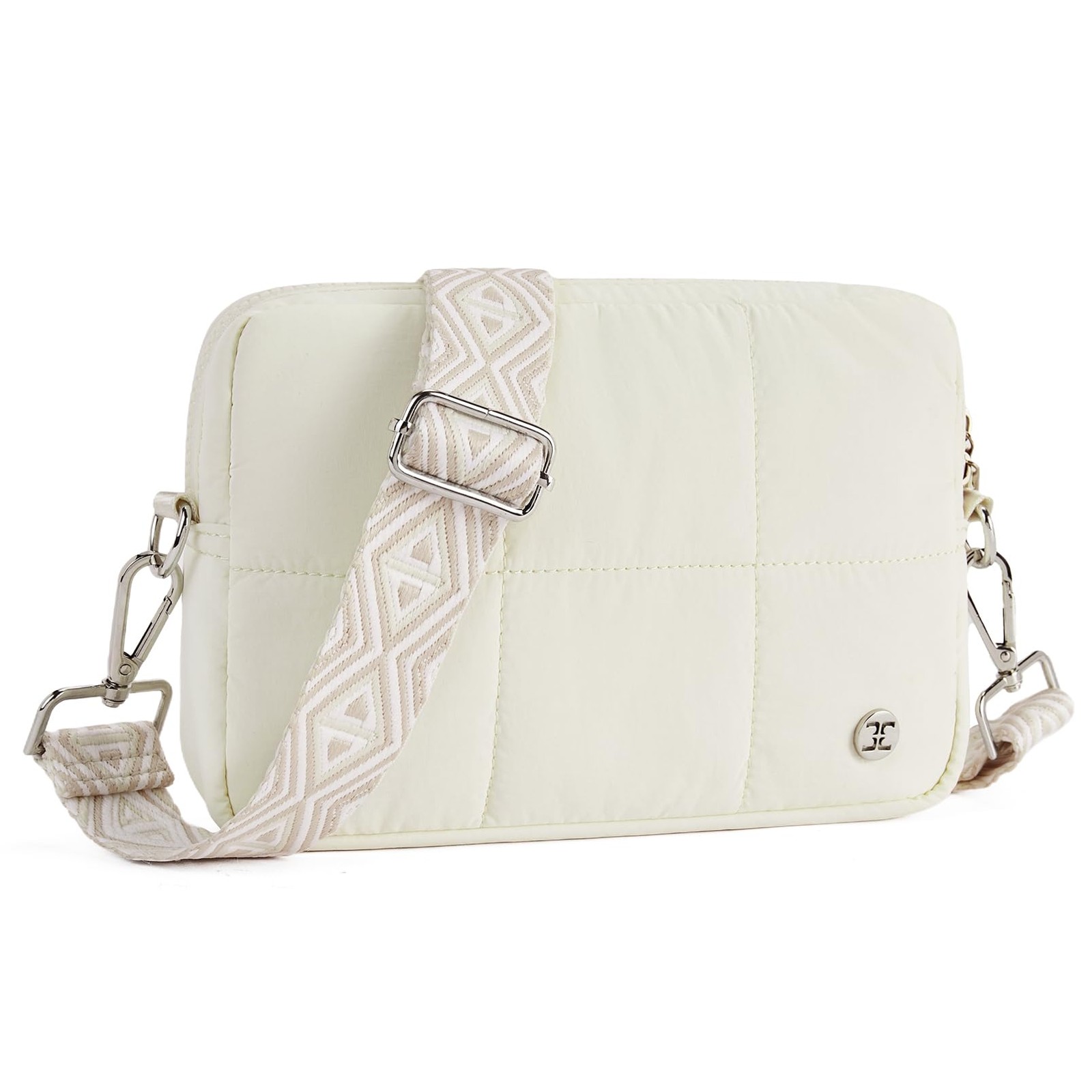 Crossbody Bags for Women Crossbody Purse Lightweight Puffer Shoulder Bag for ...