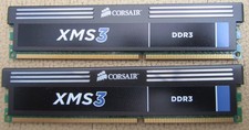 Corsair XMS3 4GB (2x2GB) DDR3 1600MHz CL9 Desktop RAM CMX4GX3M2A1600C9