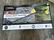 National Geographic LCD Metal Detector for Outdoor Exploration NOB