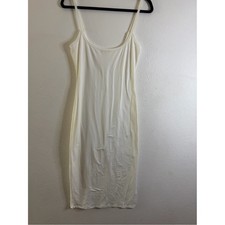 Fashion Nova white Slip Dress with Thin Straps