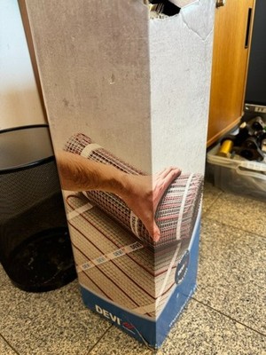 DEVI Devimat Deviheat DSVF 150  Fußbodenheizung Dünnbett 6 qm