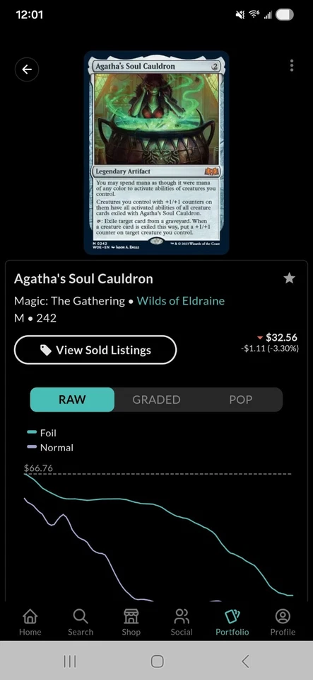 Agatha's Soul Cauldron Wilds of Eldraine - Image 3 of 3