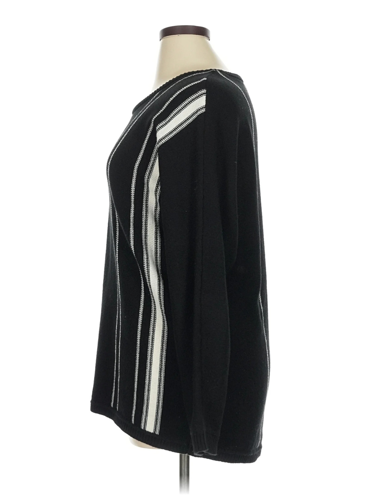 Calvin Klein Women Black Pullover Sweater XL thumbnail 4