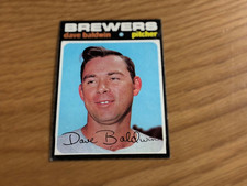 1971 Topps Dave Baldwin  Baseball Card Milwaukee Brewers #48 EX