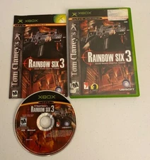 Tom Clancy's Rainbow Six 3 (Xbox, 2003, USA) Complete, Tested, Authentic, CIB