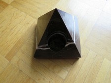 Bärbel Klaus Drexel Edelstein Teelicht Kerzen Halter Pyramide Dreieck Rot Marmor