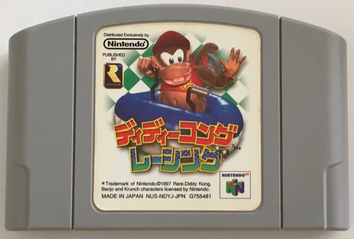Diddy Kong Racing N64 (Nintendo 64, 1997) Game Cartridge Only