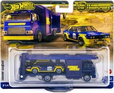 Hot Wheels Team Transport Fiat 131 Abarth and Second Story Lorry #62 Car Culture