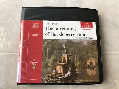 The Adventures of Huckleberry Finn by Twain, Mark CD-Audio Book 