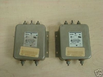 (2) Corcom Emi Filter 2OR6, Neu=