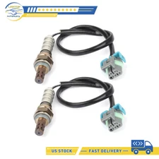 2X Oxygen Sensor O2 Upstream Downstream for 01-2002 Chevrolet Suburban 2500 8.1L