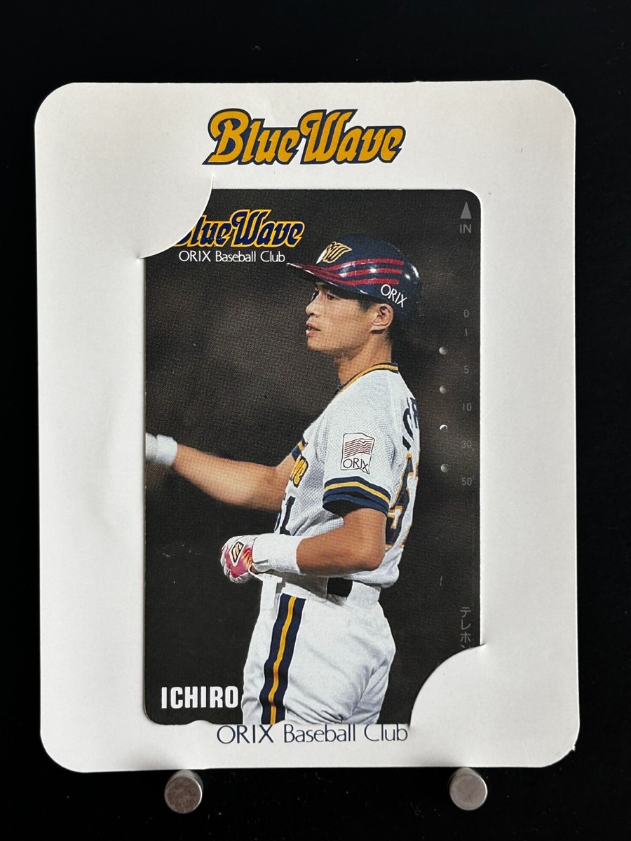 Ichiro Suzuki Telephone Card Orix Blue Wave Baseball Club