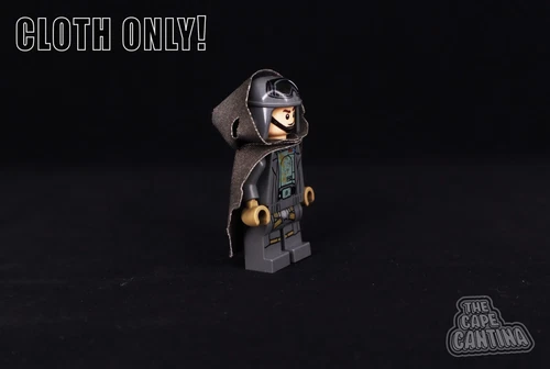 LEGO Star Wars Minifigure Mudtrooper Swamp Trooper Han Solo Cape Hood Cloth Only