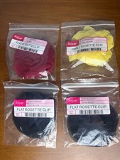 Thirty-One rosette clips All New Black Red Ye...