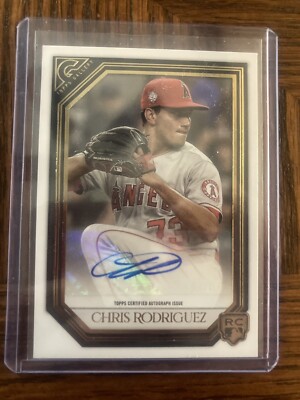 Chris Rodriguez 2021 Topps Gallery Rookies Autographs E RC Auto #RA-CR Los
