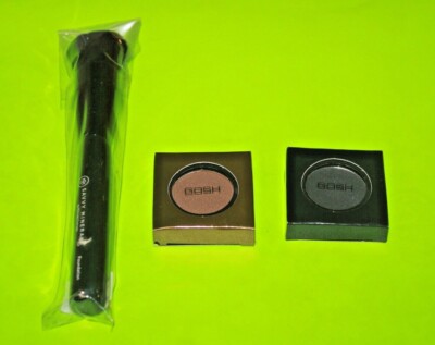  GOSH Mono Eye shadow 1.7 g #003 Brown & # 006 Black carded / new + Brush 