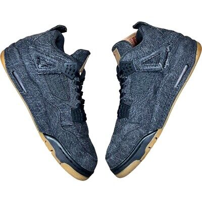 Size 13 - Jordan 4 Retro x Levi's Black Denim 2018 Blank Tag Size 13 - Jordan 4 Retro x Levi's Black Denim 2018 Blank Tag