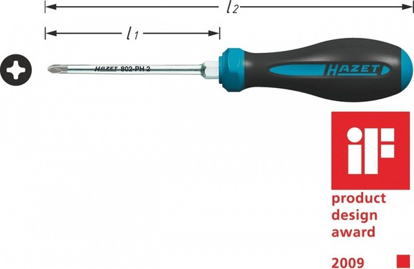 Hazet Schraubendreher Hexanamic® Kreuzschlitz Profil Ph 279Mm 802-PH3-image