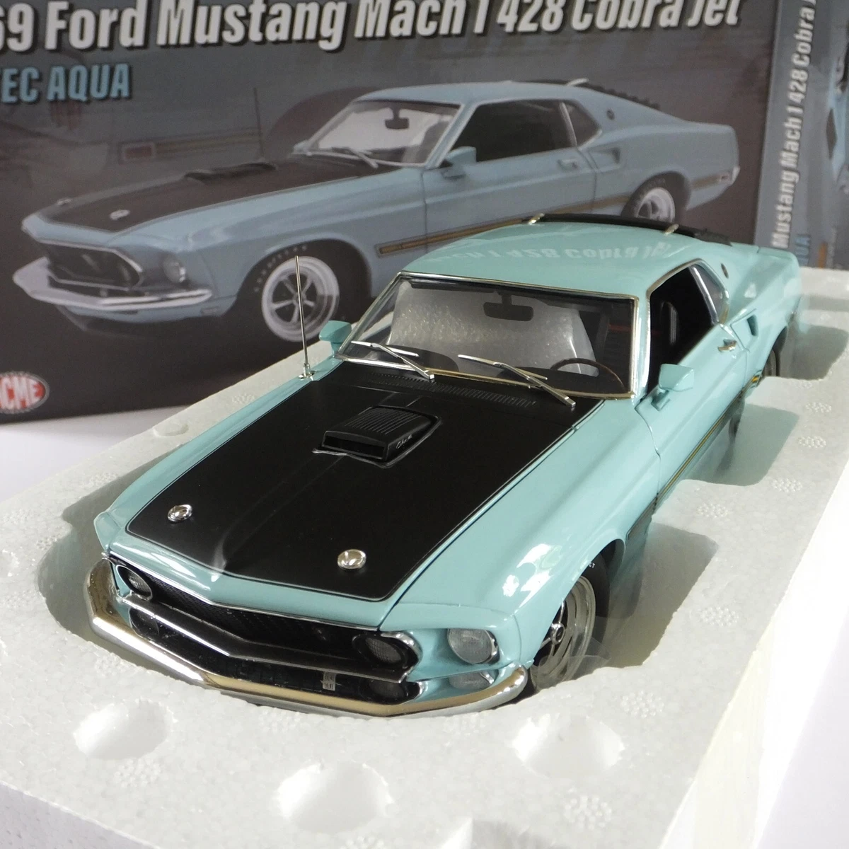 1/12 ACME Masterpiece Collection 1966 Ford GT40 MKII-B Le Mans #7 Diecast Car Model