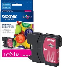 GENUINE Brother LC61 Magenta Ink Cartridge for MFC-290C MFC-490CW MFC-5490CN