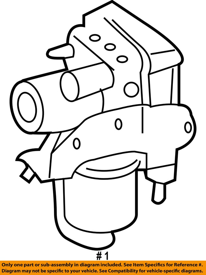 FORD OEM Anti-lock Brakes-Control Module 8L8Z2C219D | eBay