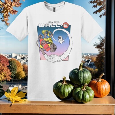 Pixar Wall E Fly Eve Retro T-shirt Kids Hoodie Men Women Unisex Tshirt SX287