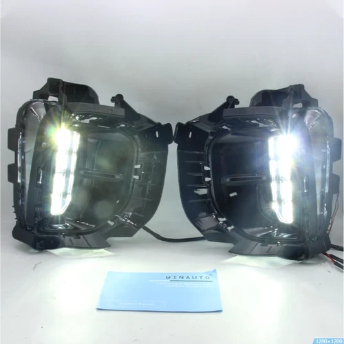 Front Daytime Running Light LED DRL fog lamp Turn Signal A For Kia Seltos 24-25 - Picture 4 of 6